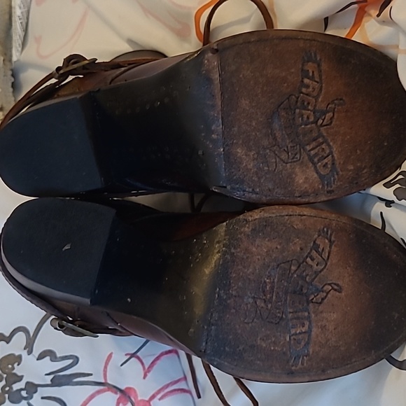 SOLD! Freebird By Steven Billy Cognac Boots Size 8 - Picture 7 of 7